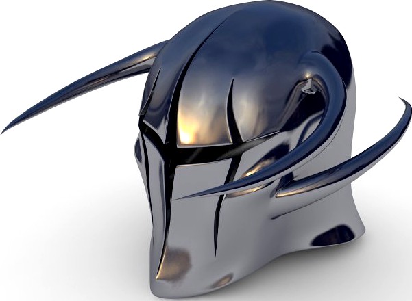 Devil Helmet 3D Model