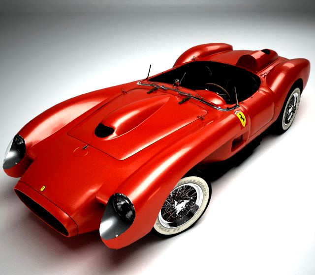 Ferrari 250 Testa Rossa 1957 3D Model