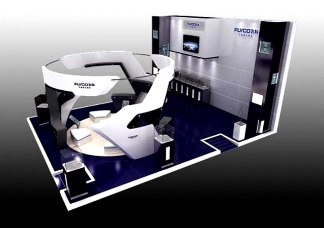 Exhibition booth area 9X6 3DMAX2009 3D Model