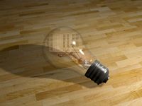 Filament lamp 3D Model