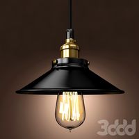 Factory filament metal shade