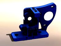 Robo 3D R1 modified Extruder E3D V6 by AlteredDimensions